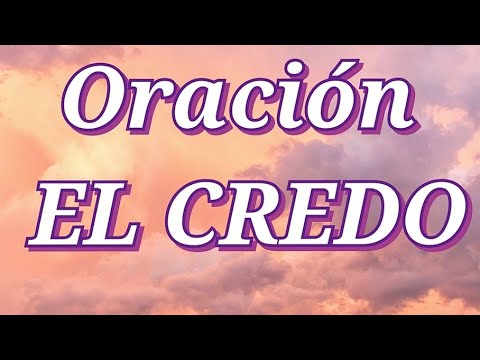 El credo oración larga