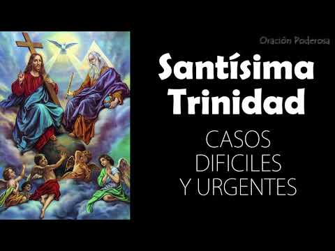 Oración a la santísima trinidad para casos difíciles y urgentes