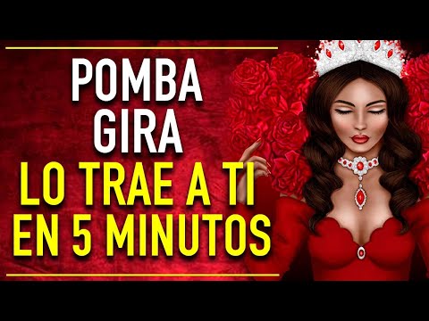 Oración a pomba gira para que me busque hoy mismo