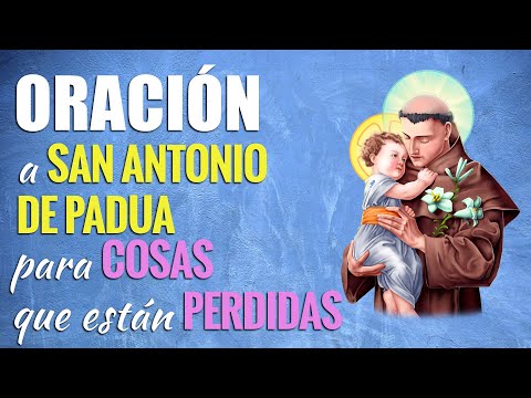 Oración a san antonio para recuperar las cosas perdidas