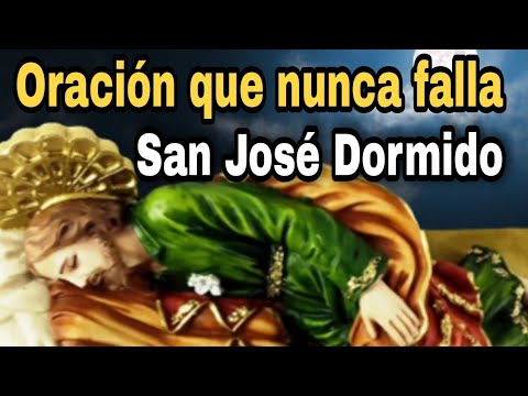 Oración a san josé dormido para pedir un favor