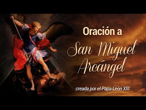 Oración a san miguel arcángel del papa león 13