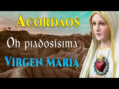 Oración acordaos oh piadosisima virgen maria