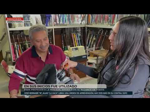 Oración con paragüero