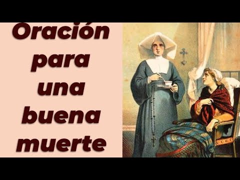 Oración del buen morir virgen del carmen