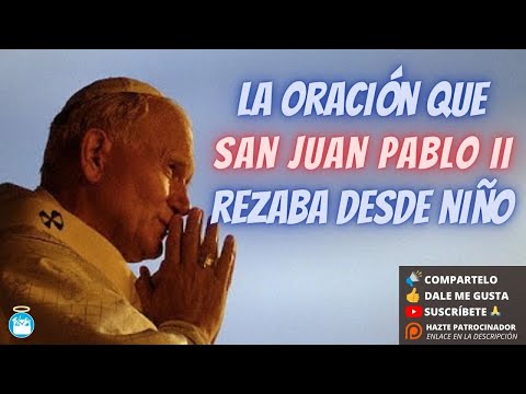 Oración diaria del papa juan pablo ii al espíritu santo