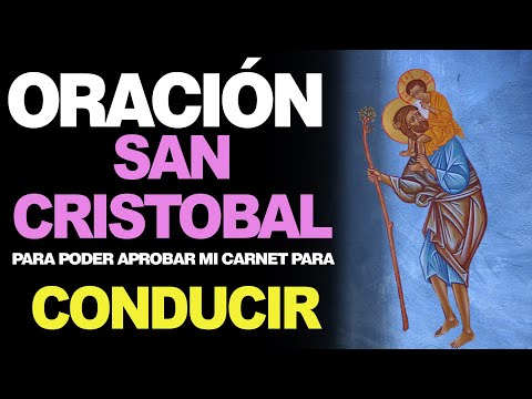 Oración para aprobar un examen de conducir