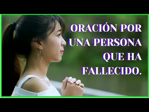 Oración para una amiga fallecida