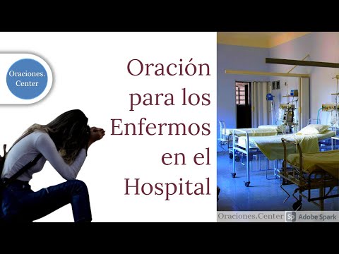 Oración por los enfermos hospitalizados