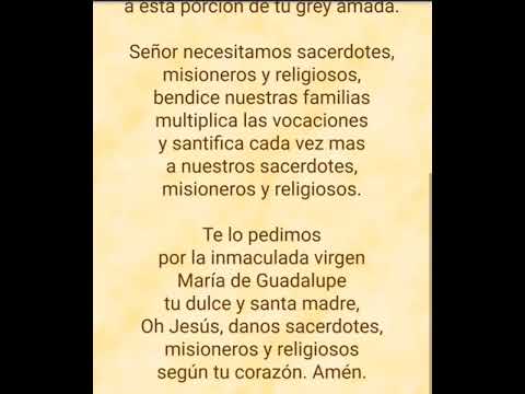 Oración vocacional para jovenes