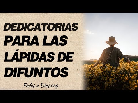 Oraciones cortas para lapidas