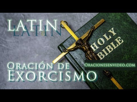Oraciones para hacer un exorcismo