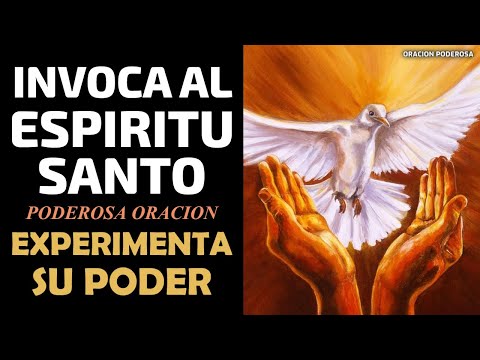 Oraciones para invocar el espíritu santo