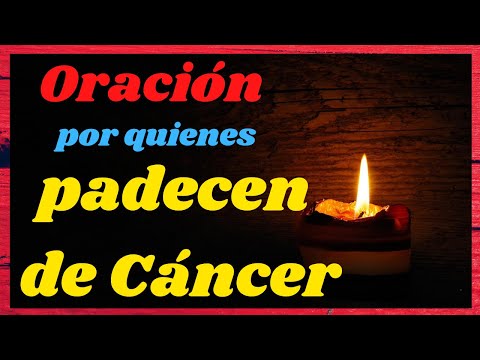 Oraciones para un enfermo de cancer