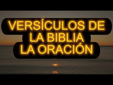 Versículos bíblicos de oración reina valera 1960